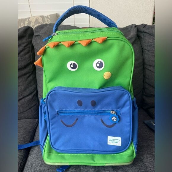 TWISE Twise Side-kick Rolling Backpack, Dino - Picture 4 of 14